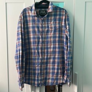 Roots Button Down Shirt Size XXL